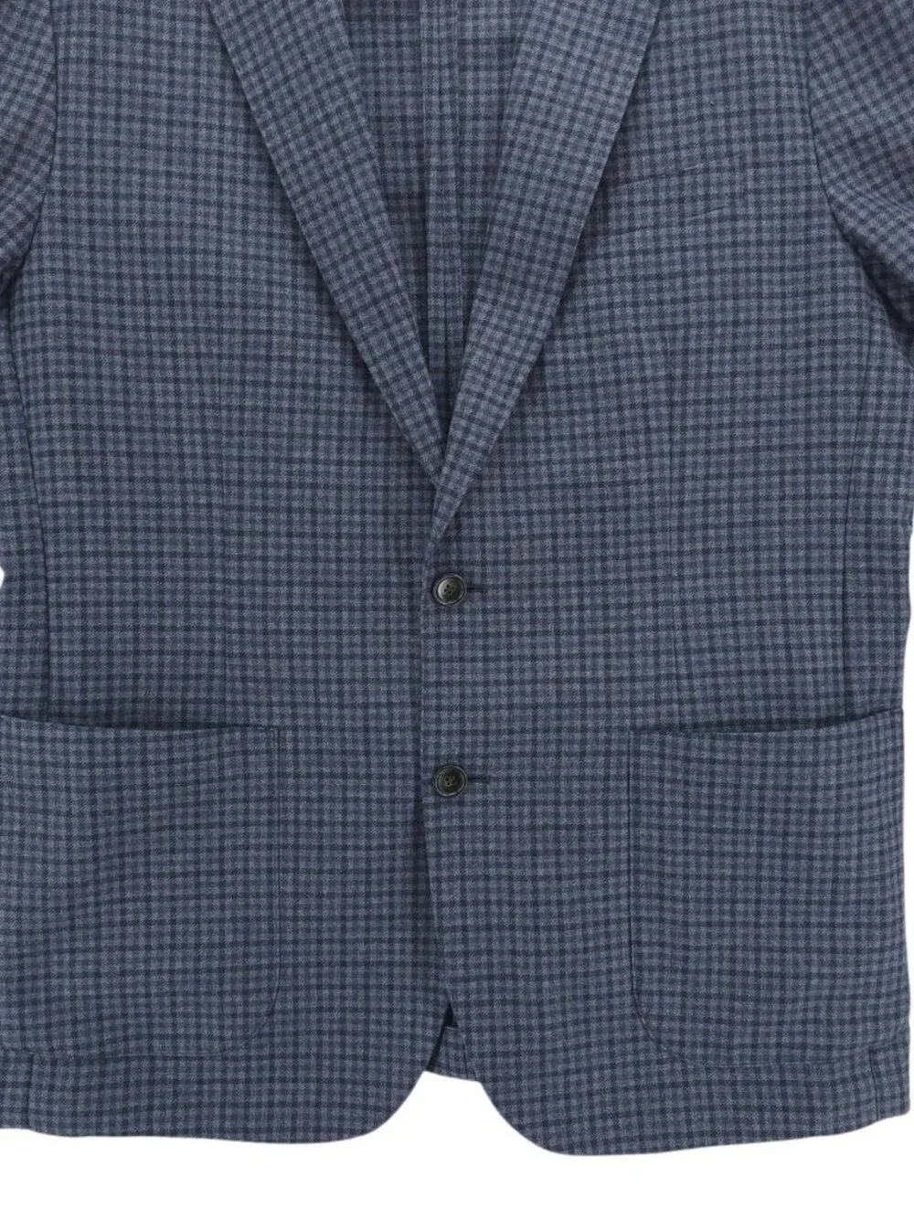 NWT J CREW Ludlow Slim Fit Blazer English Moon Cotton Wool Unlined Check 42R